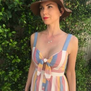 Madewell striped dress! NWT!!